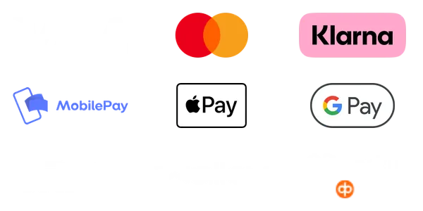 Siirto, MobilePay, Apple Pay, Google Pay, Visa, Mastercard, Klarna, OP Lasku ja Walley